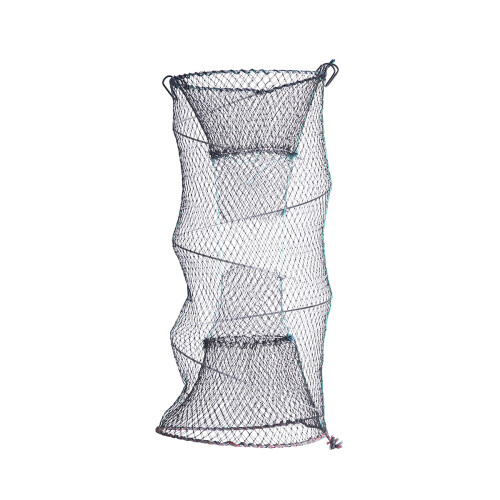 Épuisette De Portable Noire En Élastique Pliable