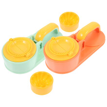 2Sets Plastic Dumpling Skin Press Maker Portable Kitchen Dough Presser