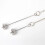 2pcs Stainless Steel Chicken Foraging Stimulators Hanging-L 5