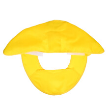 Gele Helm Zonneklep Polyester Nekbescherming Voor Buiten