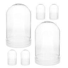18Pièces Globe De Neige DIY Transparent En Pour Décor Festif