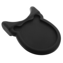 1 Repose-Cou De Guitare En Caoutchouc Noir Polyvalent