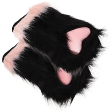 4Paires Patte Chat Colorés Cosplay Et Fête