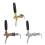 Bierhahn mit 5/8-Zoll-Gewinde aus Messing mit-Gold 2