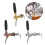 Bierhahn mit 5/8-Zoll-Gewinde aus Messing mit-Gold 3