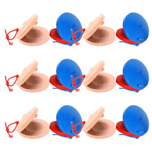 36St Kleurrijke Finger Castanets Voor Peuters En Muziekplezier