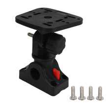 Easy To Install Fish Finder Mount Nylon Stainless Steel Lifetime Warranty Dual360Swivel Ball Mount For Boat Kayak Pontoon Canoe Compatible With