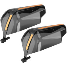 2Paires Protège-Mains Transparent En Pièce Pour , Pare-Vent Résistant