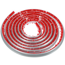 1Mbande Adhésive De PVC Argentée, Flexible, Pour Coin De