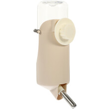 Bouteille D'eau Pour Animaux Portable Suspendue Beige En PP