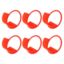 18Pièces Entretoises Support Enceinte Rouge ABS