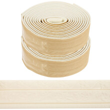 2Pièces Bande Mousse Autocollante Pour Bord De Mur Et Meuble Blanc