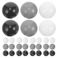 250Pièces Petites Balles Rondes En Plastique Pour Aire De Jeu Colorée