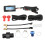 4-in-1 Motorcycle Thermometer Gauge LCD Digital 8