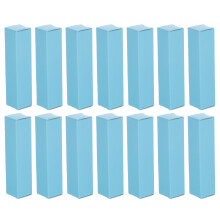 100St Duurzame Kraft Papierdozen Skyblauw Voor Lippenbalsem En Cadeau