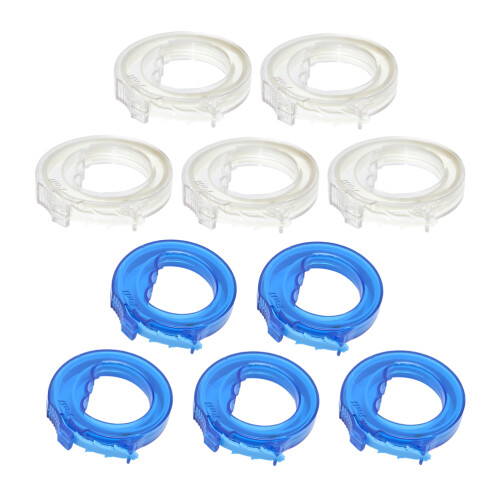 10Pièces Dégorgoir Flexible ABS Assorti Pour Éviers Douches