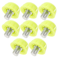 8Pièces Spikes Chaussures Sport Vert Clair En Plastique Et Aluminium