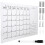 4Ensembles Semainier Mural Transparent En Et 1