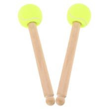 2St Drum Stokken Hout En Voor Performance En Oefening Groen