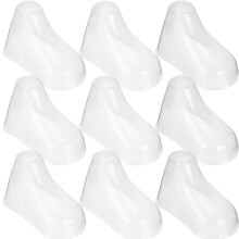 80Pièces Bébé Transparente Modèles PVC Support Chaussures Bébé