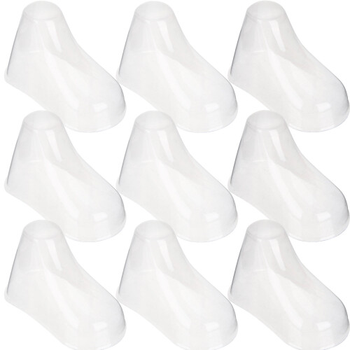 80Pièces Bébé Transparente Modèles PVC Support Chaussures Bébé