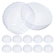 45Pièces Porte Casquette PVC Clair Moulage Forme Chapeau Protection