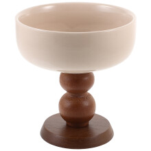 3Pièces Coupe Dessert En Céramique Haute Base Pour Glace