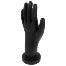 4Pièces Mannequin Main Noire PVC Multifonction Pour Bijoux Décor