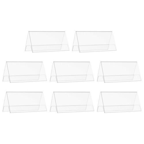 8Pièces Supports De Table En Transparent Pour