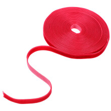 2Rolls Red Nylon Ribbon for Gift, Party and Holiday Decoration