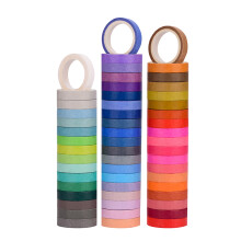 120Rolls Assorted Color Photo Album Tape Creative Washi Paper for DIY