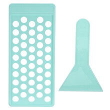 1Ensemble Moule Tube 50 Cavités Robuste ABS Vert Pour DIY
