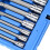 10 Piece 4 inch Spline Tip Bit Socket Set M-Type Universal Sleeve M4-M18 Triple Square Spline Bit Socket Set 2