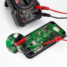 5 peças Gancho de Teste Fio Plugue de Banana EmpilháVel para Grabber MultíMetro Conjunto de Fios de Teste FlexíVeis 500V / 5V 39 Polegadas