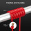 5PCS Test Hook Wire Stackable Banana Plug to  Grabber Multimeter Test Lead Set Flexible Wire Leads 500V/5V 39 Inch 6