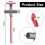 4PCS Reverse Puncture Probe Wire-Piercing Automotive Multimeter Test Clips Tool Test Lead Kit P5010 5