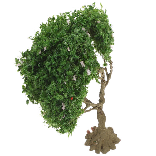 5Stk Bäume Kunststoff Grün Landschaft Modell 1