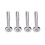 5X NC Emergency Stop NO Red Green Momentary Push Button  Station 600V 10A 2