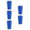 5Stk Moderner Auto Aschenbecher Blau Mit Deckel, Robust, Geruchsschutz 4