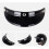 Helmet Peak Shield 3 Snap-Button Visor Flip Up Wind Shield - 4 Colors 6