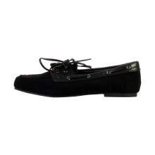 Mocassins com Cadarços Joia - Preto