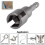 Hurricane Shutter Drill Bit,Wing Nut Drill Bit,Wingnut Socket,Power Wing Nut Driver Set,1/4inch Hex Shank for Panel Nuts 3