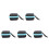 5Stk Sky-Blue Insulin Kühltasche Eva Mit 9 Fächern Und Stoßschutz 10