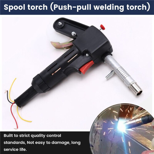 NBC-200A MIG Welding Spool Push Pull Feeder Welding Torch  Welding Torch with Gear Two Gas Welding Torch 2