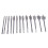 13Pcs Flat Spade Drill Bits Set Metal Bit Kit Hex Shank Woodworking Tool Accessories 8