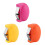 Ergonomic Handle Designs Eggs Whisks and Shell Crackers-Yellow 2