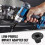 4pcs Low Profile Impact Socket Adapter Set, Drive Ratchet Adapter Set, Impact Adapter Set for Tight Spaces 4