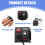 SCR Voltage Regulator,AC230V 4000W Electric Voltage Regulator,Power Regulator,Adjustable Motor Speed Controller,EU Plug 5