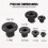 4pcs Low Profile Impact Socket Adapter Set, Drive Ratchet Adapter Set, Impact Adapter Set for Tight Spaces 7