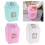 Modern White Trash Can Swing Lid Slim Design Easy-Green 3